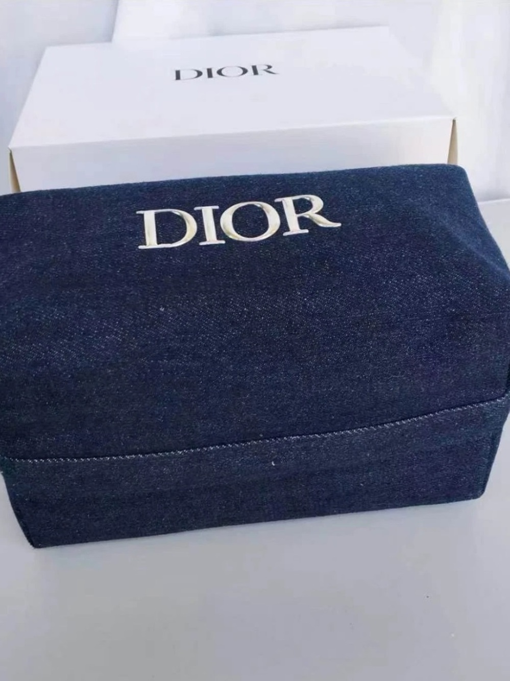 Dior Upcycled Denim Beauty Bag to Crossbody Purse - Picture 9 of 11